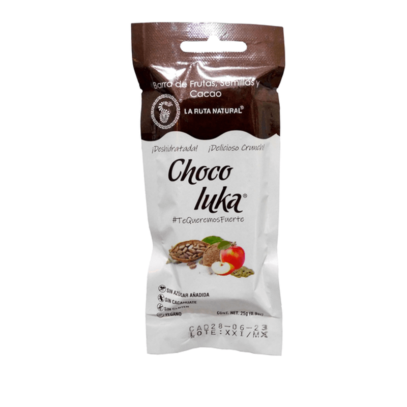 La Ruta Natural Chocoluka Cocoa Bar - 1 oz