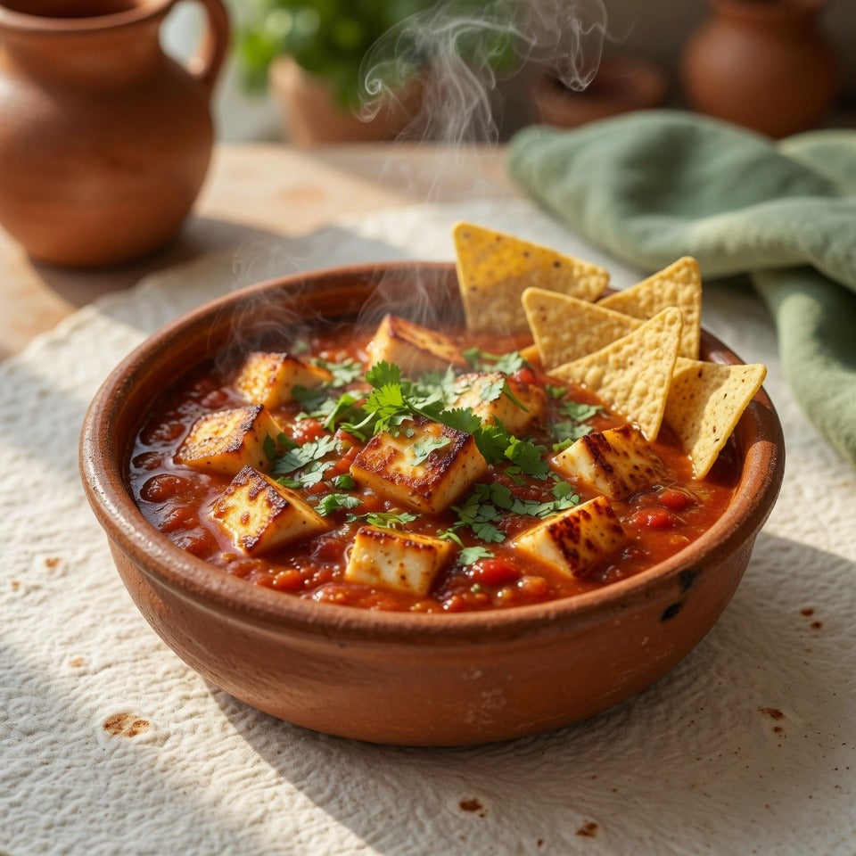 Melty Queso in Red Salsa: A 15-Minute Mexican Comfort Classic