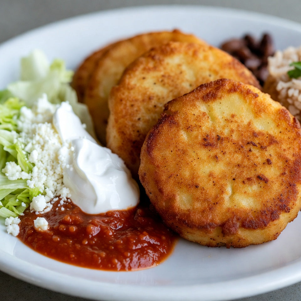 Tortas de Papa (Mexican Potato Patties)