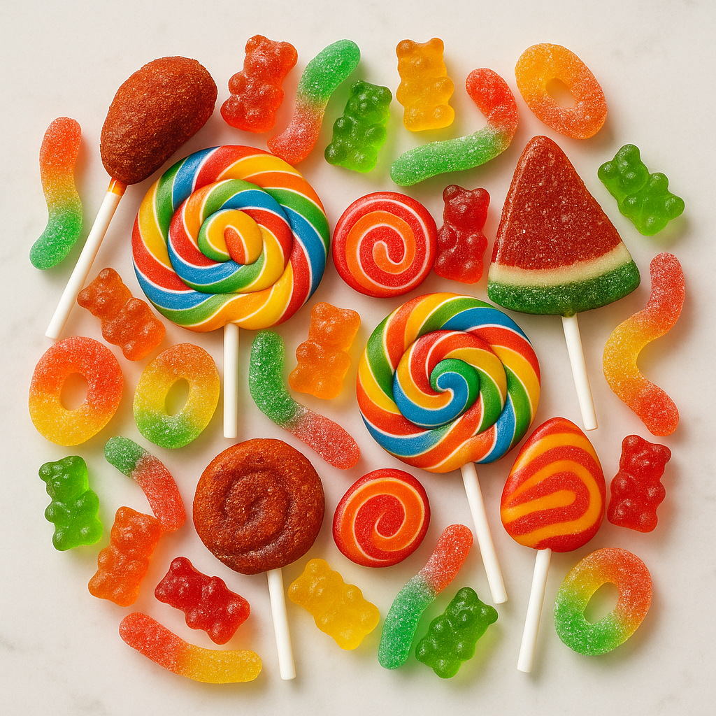 🍭 Gummies & Lollipops