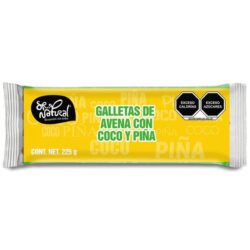 Sr Natural Oatmeal Cookies with Coconut and Pineapple - 8 oz Main image