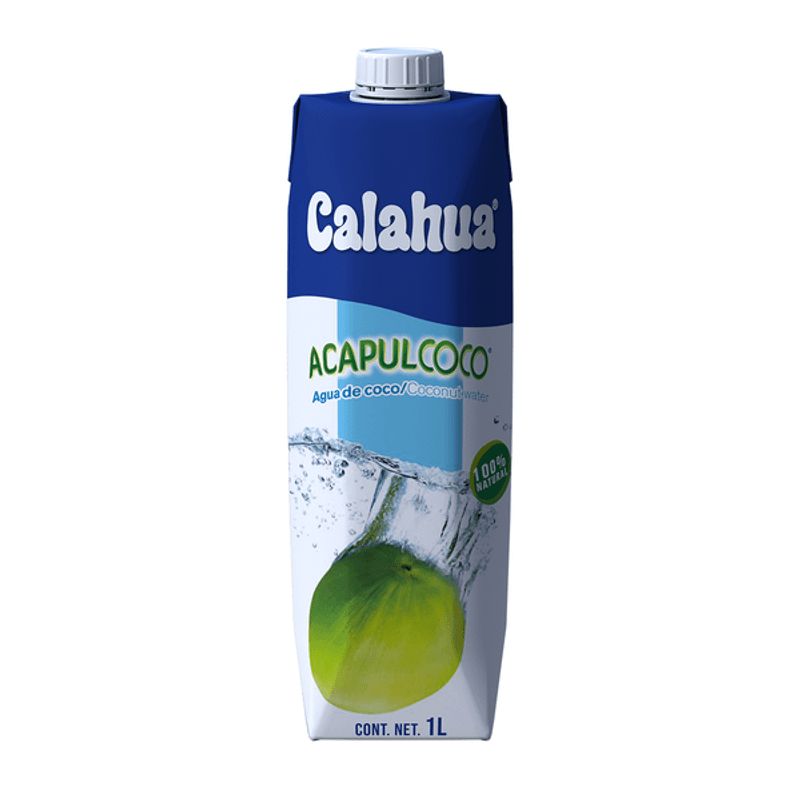 Calahua Acapulcoco Natural Coconut Water 34 oz