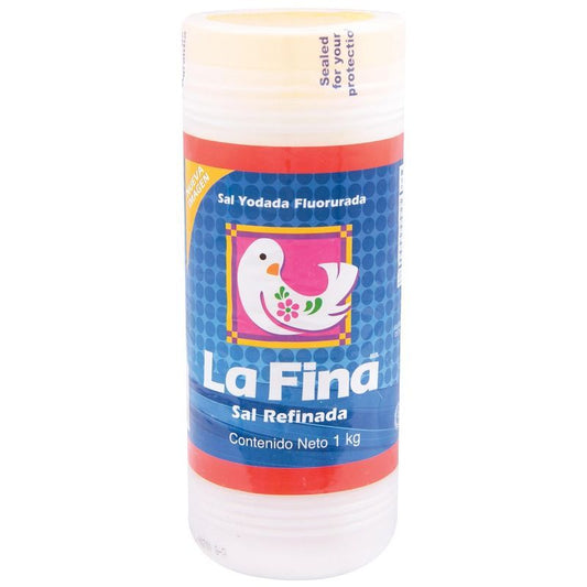 la Fina Iodized and Fluoridated Natural Salt - 26 oz