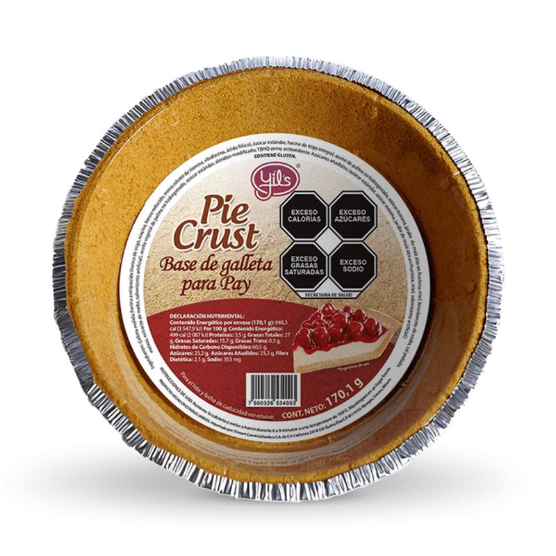 Yils Graham Cracker Pie Base - 6 oz Main image