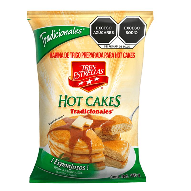 Tres Estrellas Pancake Flour 5 oz Main image
