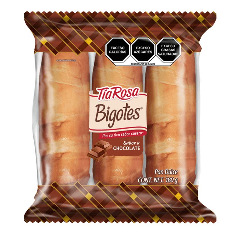 Tia Rosa Bigotes Chocolate 3 Pack 6 oz Main image