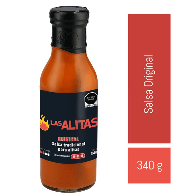 Las Alitas Original Wing Sauce 12 oz Secondary image