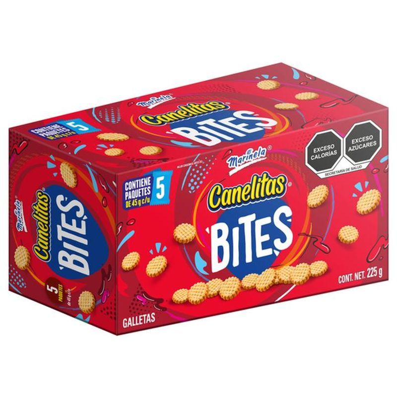 Marinela Canelitas Bites Cookies - 8 oz