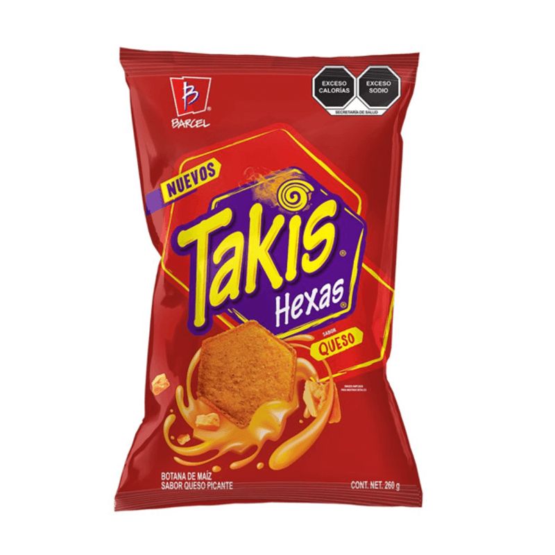 Takis Hexas Cheese Snack 9 oz