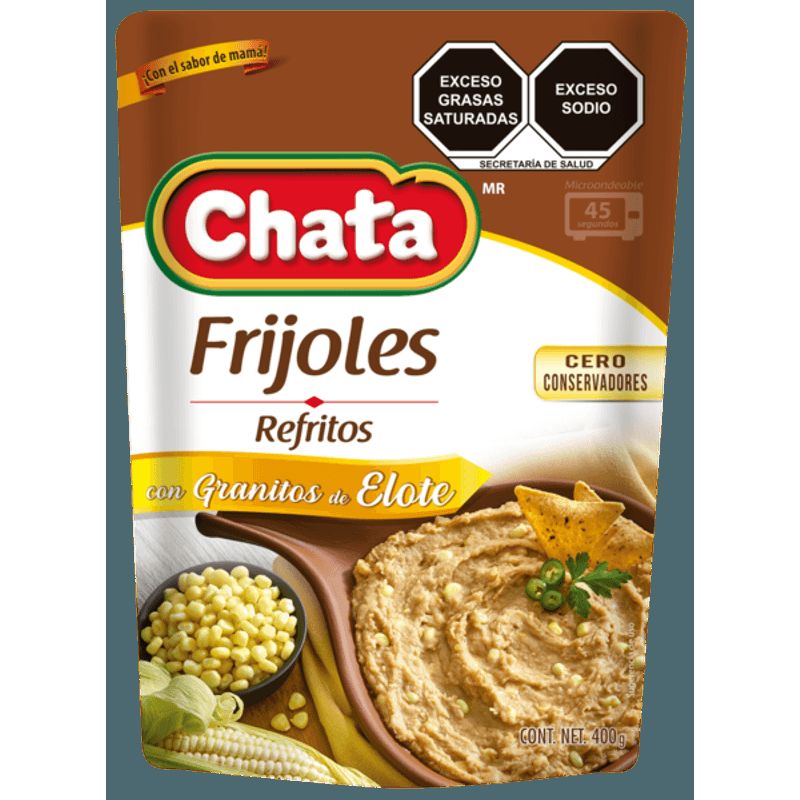 Chata Beans with Corn Kernels, 14 oz Main image