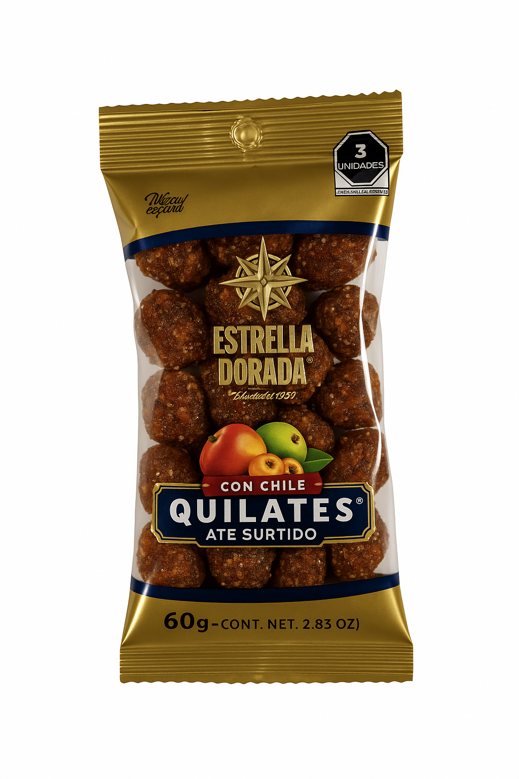 Estrella Dorada Quilates Spicy Fruit Ate - 2 oz Main image