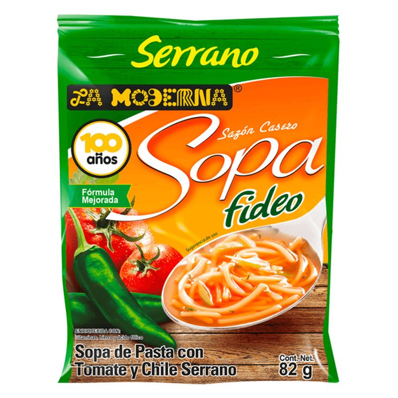Vermicelli Soup with Tomato and Serrano Chili - 3 oz