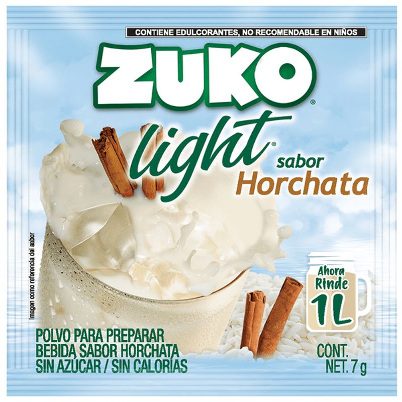 Zuko Light Horchata Flavor Drink Powder 0.25 oz Main image