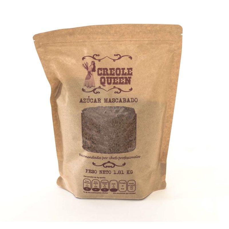 Creole Queen Brown Mascabado Sugar 4 lbs