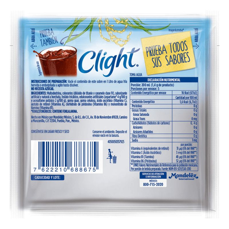 Clight Horchata Flavor Drink Powder 0.25 oz