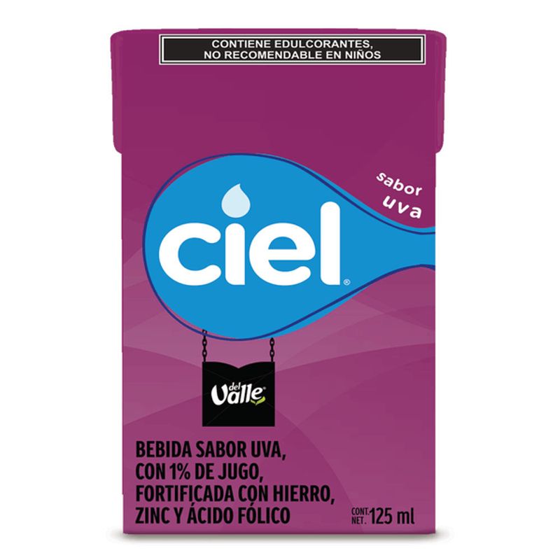 Ciel Grape Flavor Fruit Juice 4 oz Main image