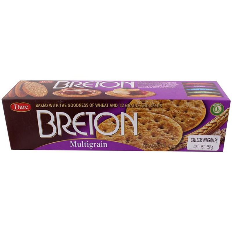 Breton Multigrain Cookies - 8 oz