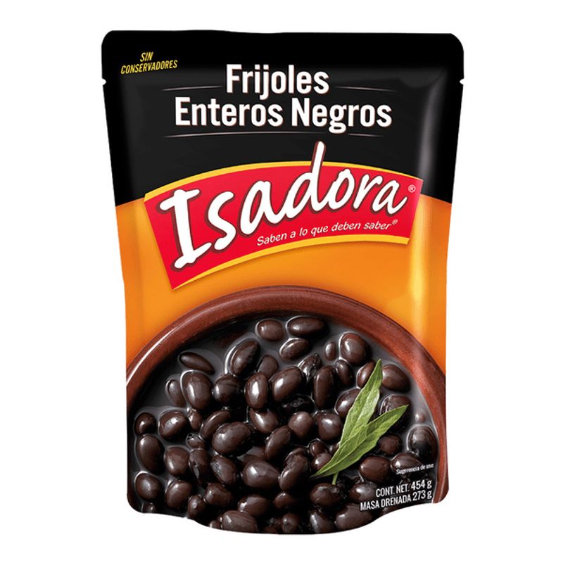Isadora Whole Black Beans - 16 oz Main image