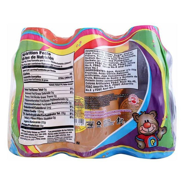 Poky Assorted Flavored Drink Six Pack 8 oz