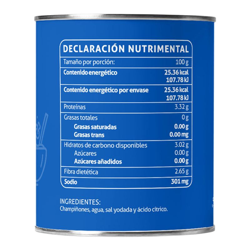 Monte Blanco Sliced Mushrooms in Can - 6 oz