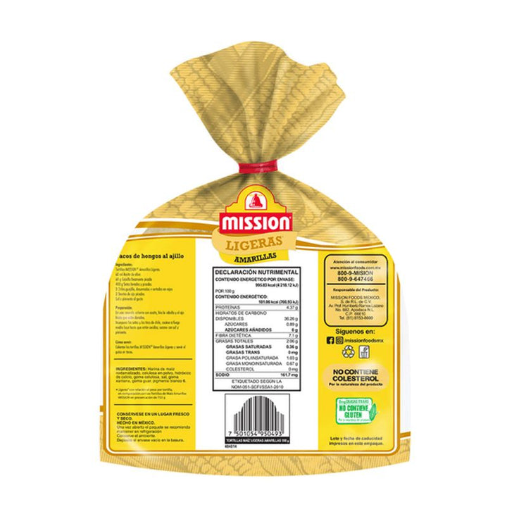 Mission Light Yellow Corn Tortilla 19 oz