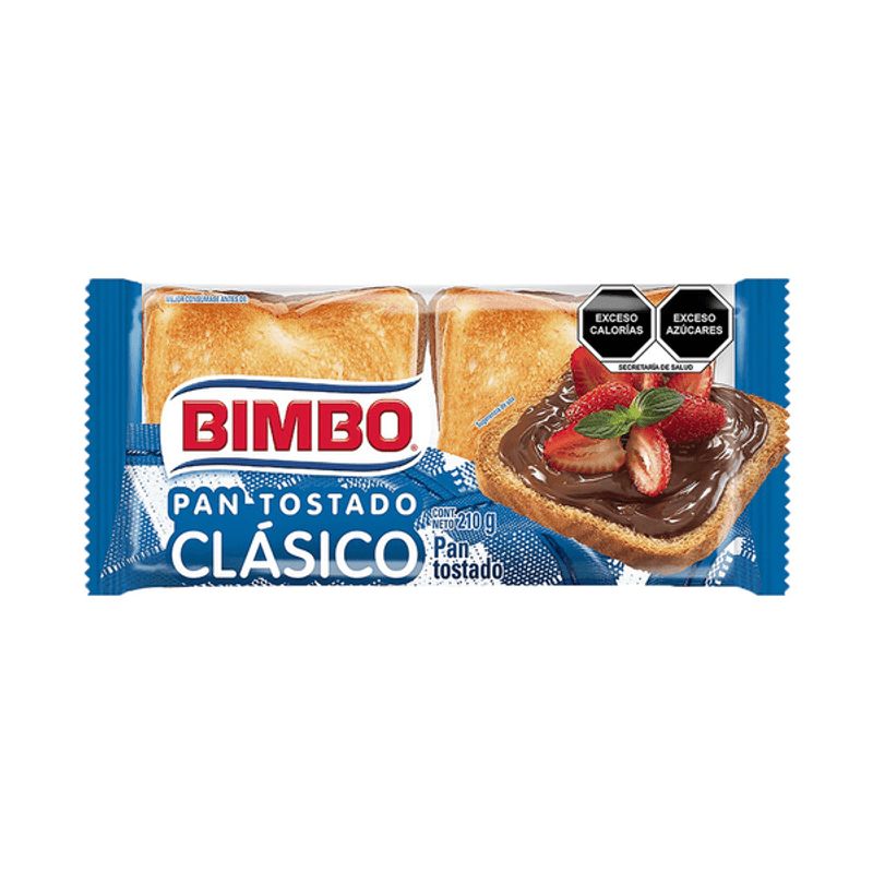 Bimbo Regular Toasted Bread 7 oz Main image