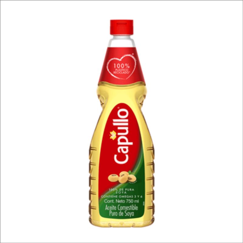Capullo Pure Soy Oil, 25 oz Main image
