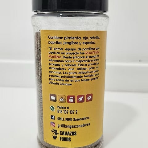 Grill Kong Puro Pinché Parrillero Seasoning - 11 oz