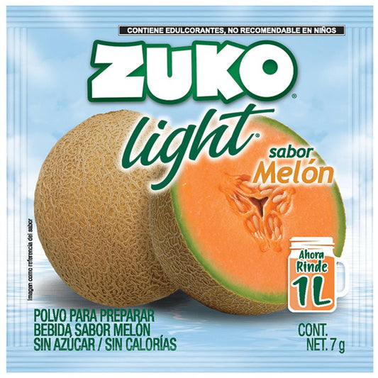 Zuko Light Melon Flavor Drink Powder 0.25 oz