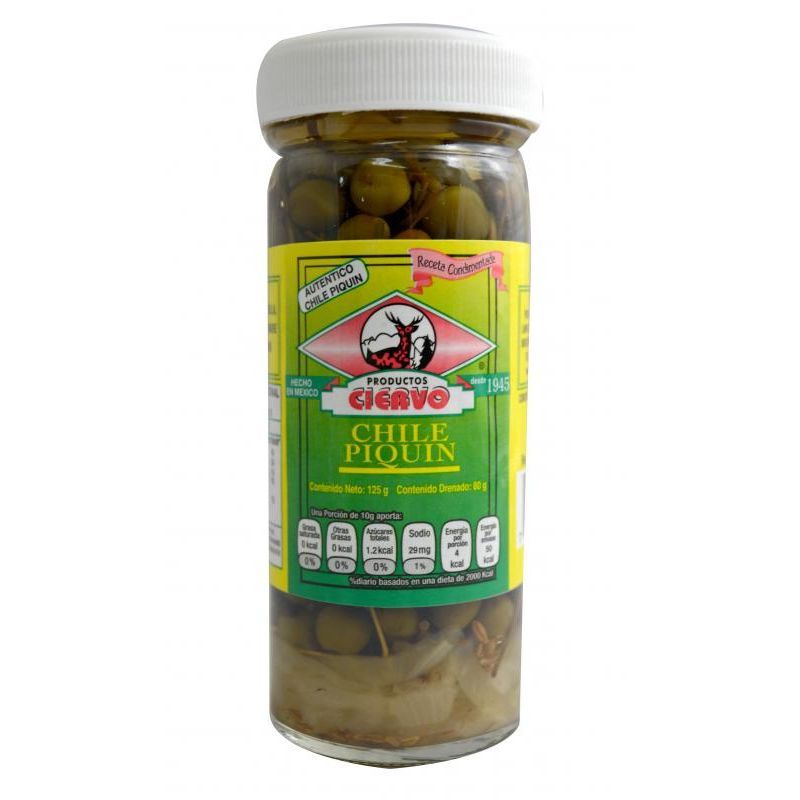 Ciervo Pickled Pequin Peppers Jar - 4 oz Main image