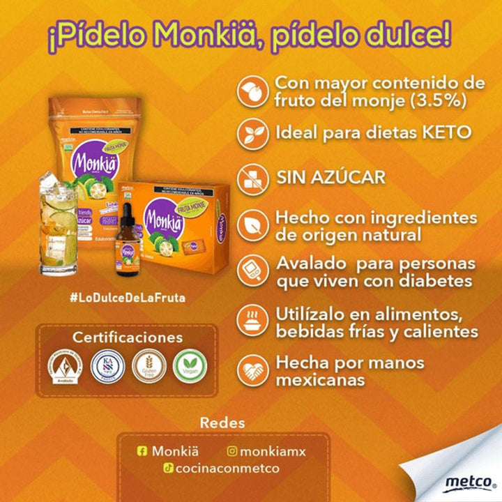 Metco Monkia, 120 Sachets (4 oz)