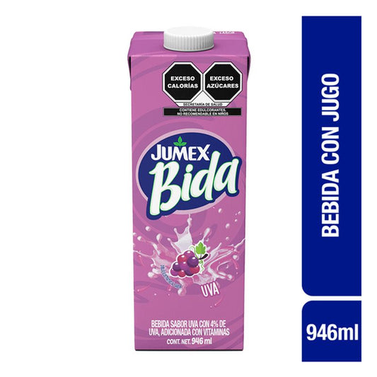 Bida Grape Flavor Fruit Drink 34 oz