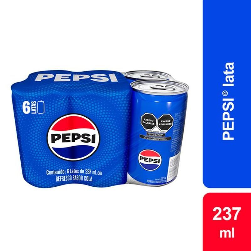 Pepsi Cola 6 Pack 8 oz 1 Piece Main image