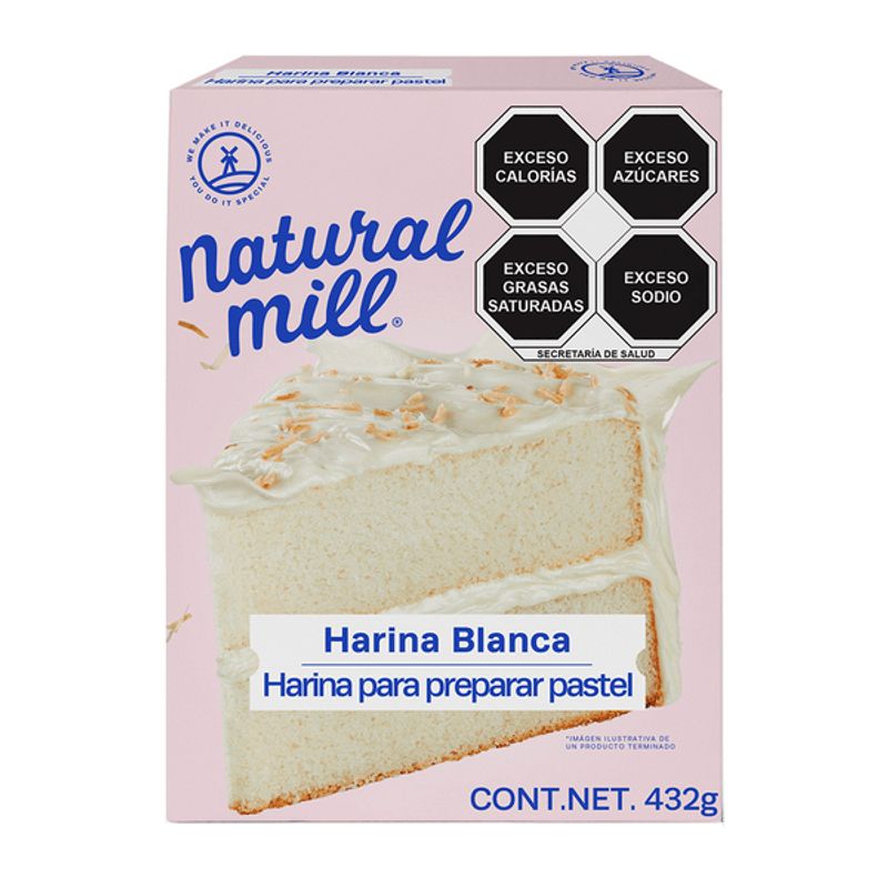Natural Mill White Cake Flour - 16 oz