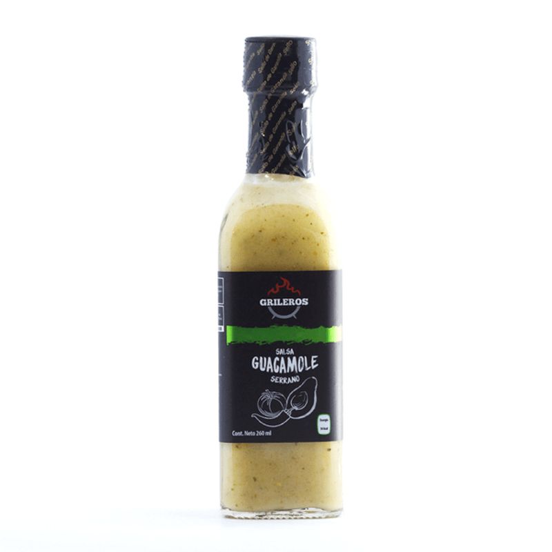 Grileros Guacamole and Serrano Sauce 9 oz Main image