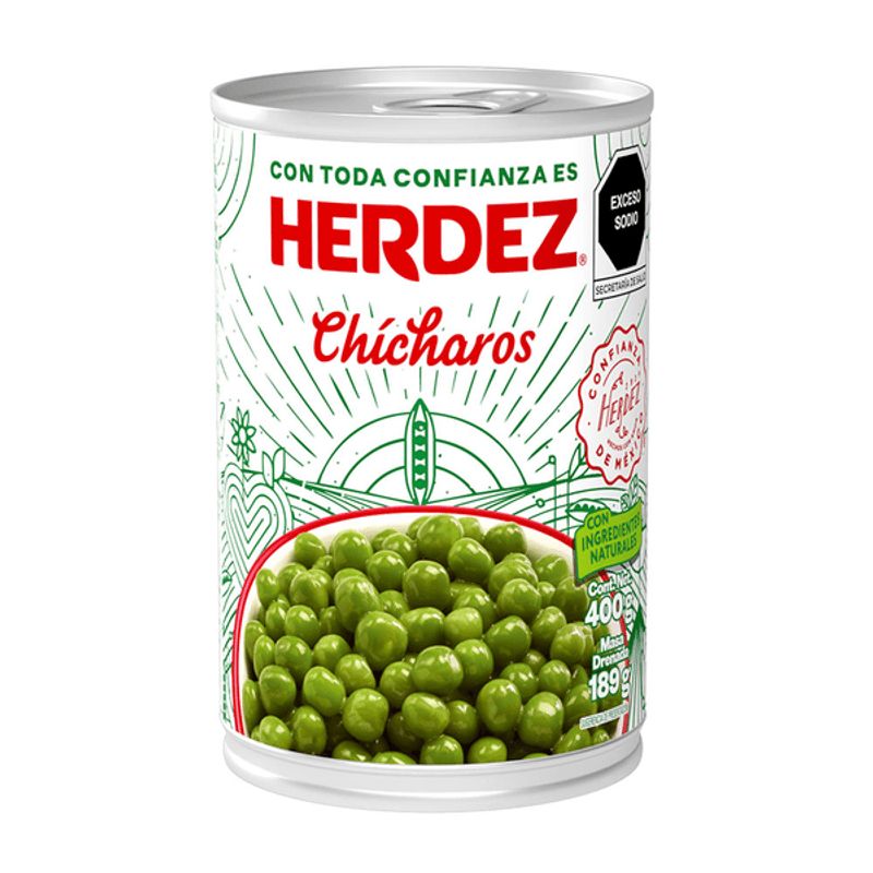 Herdez Peas - 14 oz