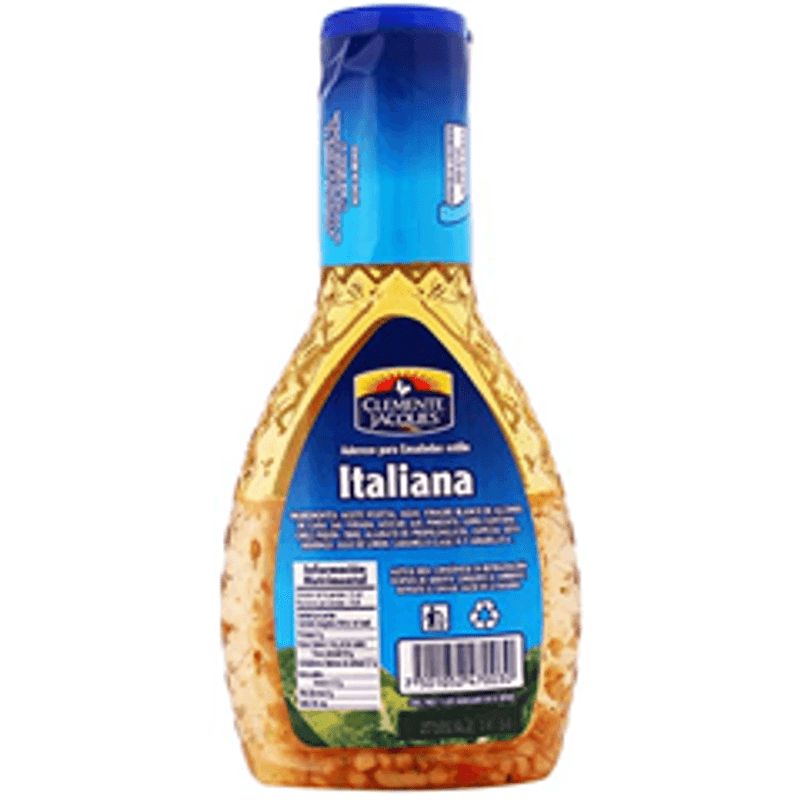 Clemente Jacques Italian Dressing Bottle 8 oz Secondary image