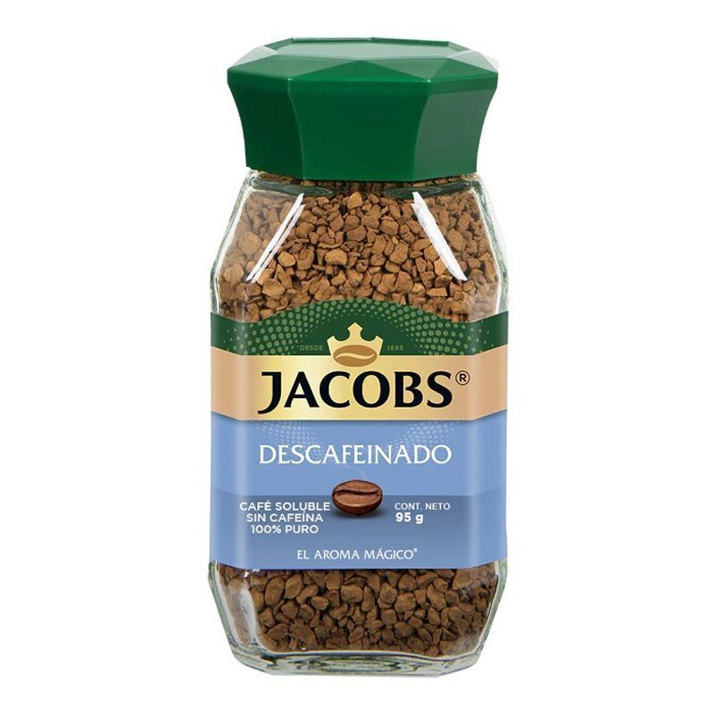 Jacobs Decaffeinated Cappuccino Soluble Coffee, 3 oz Main image