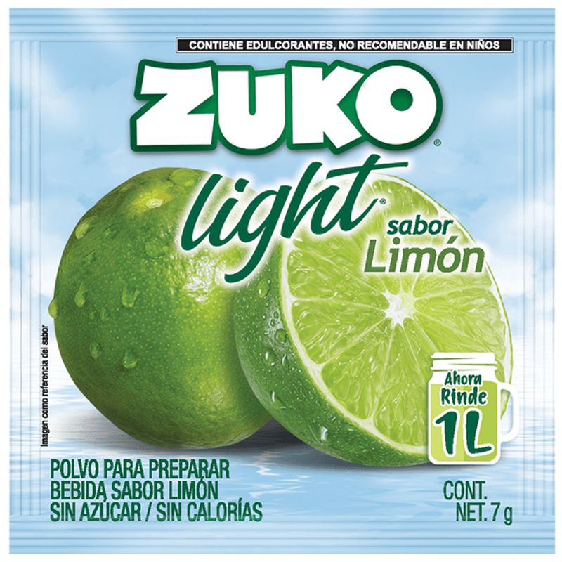 Zuko Light Lemon Flavor Drink Powder 0.25 oz Main image