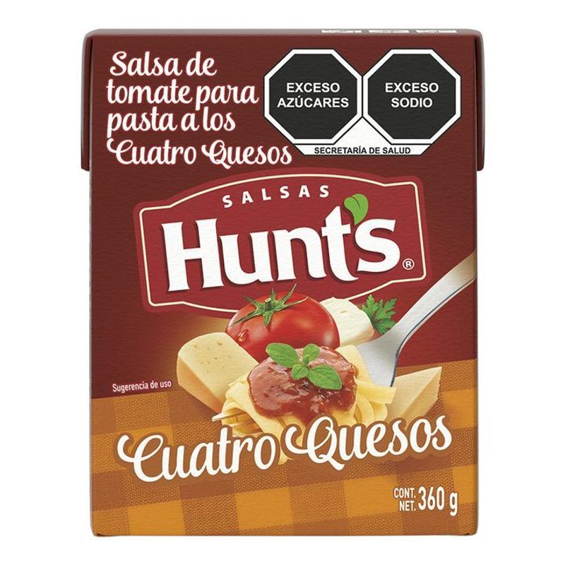 Hunts Four Cheese Pasta Sauce 13 oz Main image