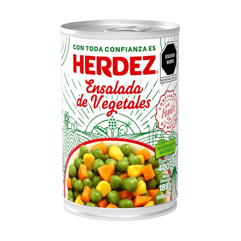 Herdez Vegetable Salad - 14 oz