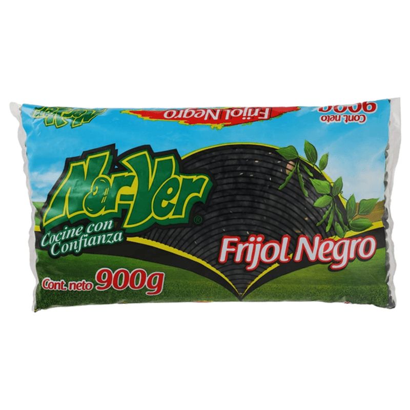 Nor-Ver Black Poroto Beans - 2 lbs