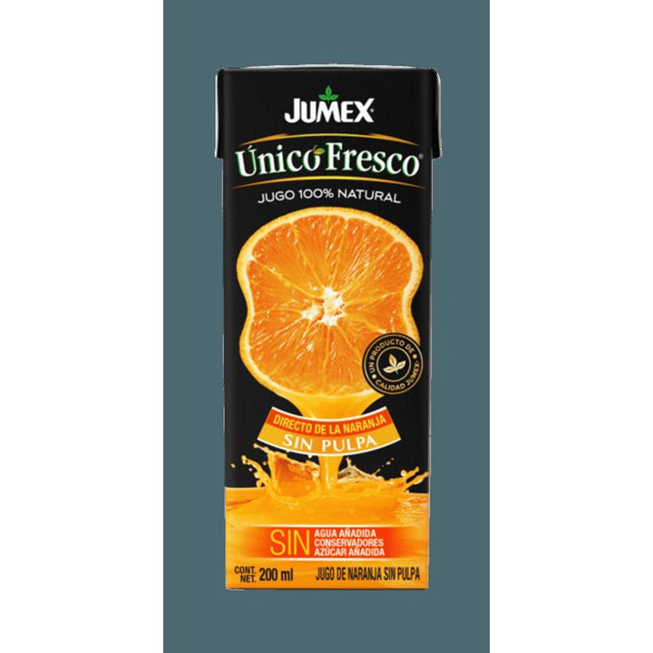 Jumex Unique Fresh Orange Juice Pulp-Free 7 oz