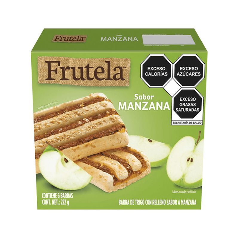 Kelloggs Nutri-Grain Frutela Apple Bar 8 oz