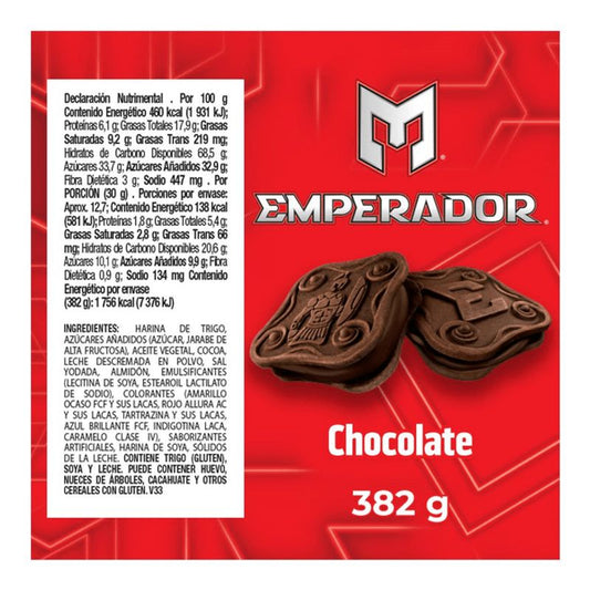 Gamesa Emperor Chocolate Cookies - 13 oz