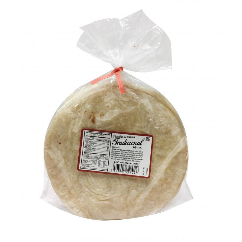 Traditional Wheat Flour Tortilla 10 Pack