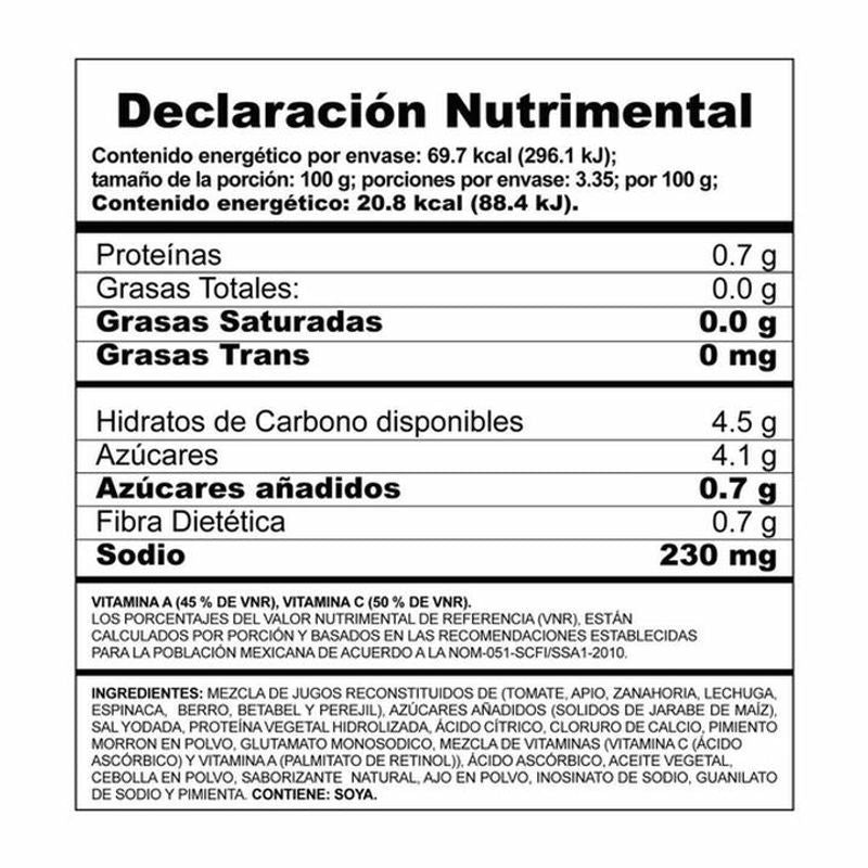 Herdez Original 8 Vegetable Juice 11 oz