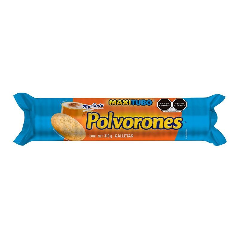 Marinela Polvorones Maxitube Cookies, 11 oz Main image