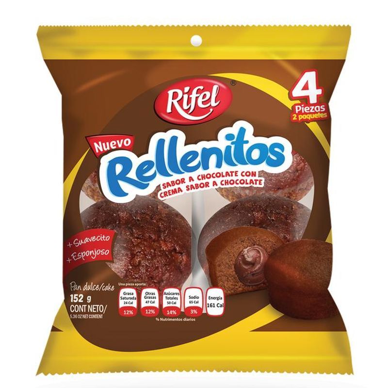 Rifel Chocolate Filled Mini Cakes 5 oz