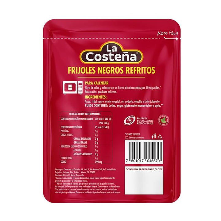 la Costeña Refried Black Beans - 14 oz